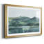 Green Grey Mountains II - encadré, impression encadrée avec biseau mat et verre-680190596-680190597
