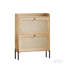 Armoire de rangement étroite pour chaussures