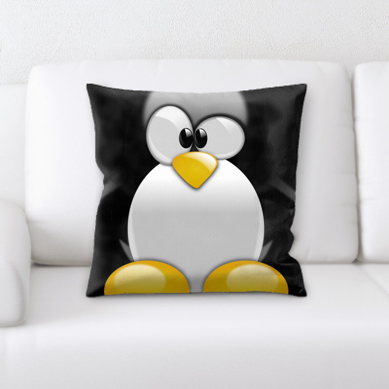 Coussin pingouin