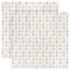 Smidge Beeswax Cut-to-Size Food Wrap Roll, 90cm x 37cm, Wave Print