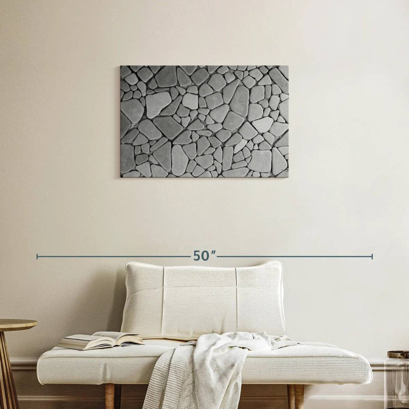 Lilie Stone Mosaic Pattern, 20" H x 30" W