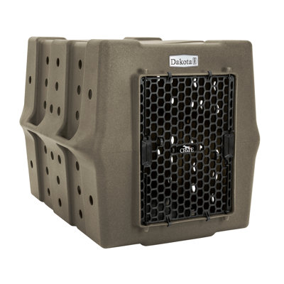 Latitude Run® CRaTE - Canine économique canine - très grand - granit Coyote