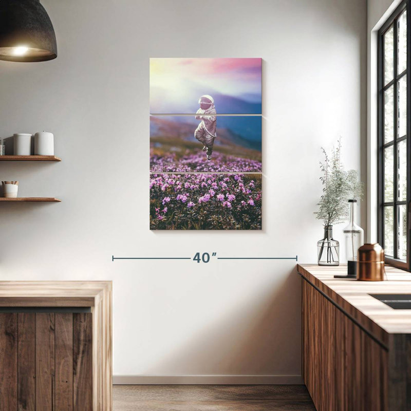 Astronaut's Dream, 38" H x 24" W