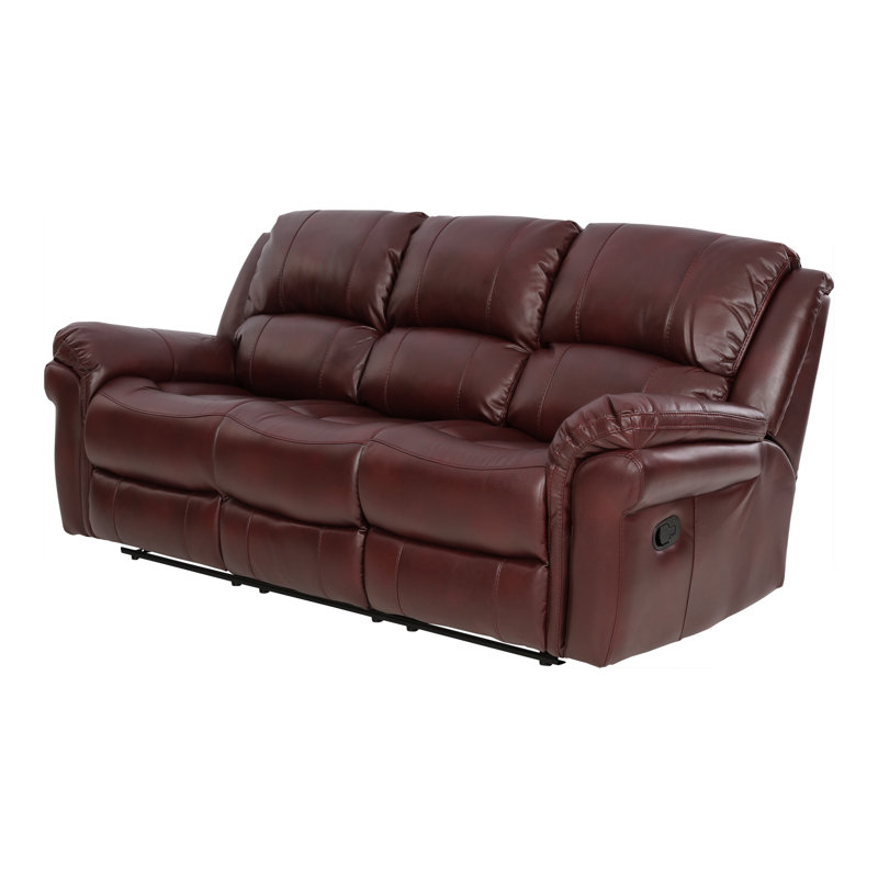 Arles 3 Seater Reclining Sofa, Grey, Manual