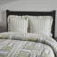  Taie décorative rayée 100% coton