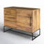 Ascent 40" Wide 3 Drawer Solid Mango Wood Server