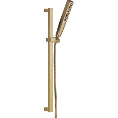 Pomme de douche à main Tetra H2Okinetic avec barre coulissante, douche à main, douche à main avec tuyau