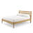 Ashlie Queen Size Solid Wood Bed-351945626