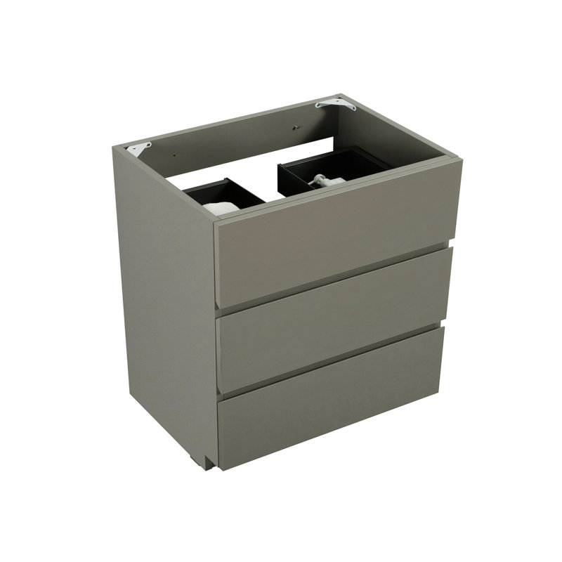 Commode d'appoint Hydiyah, Gris
