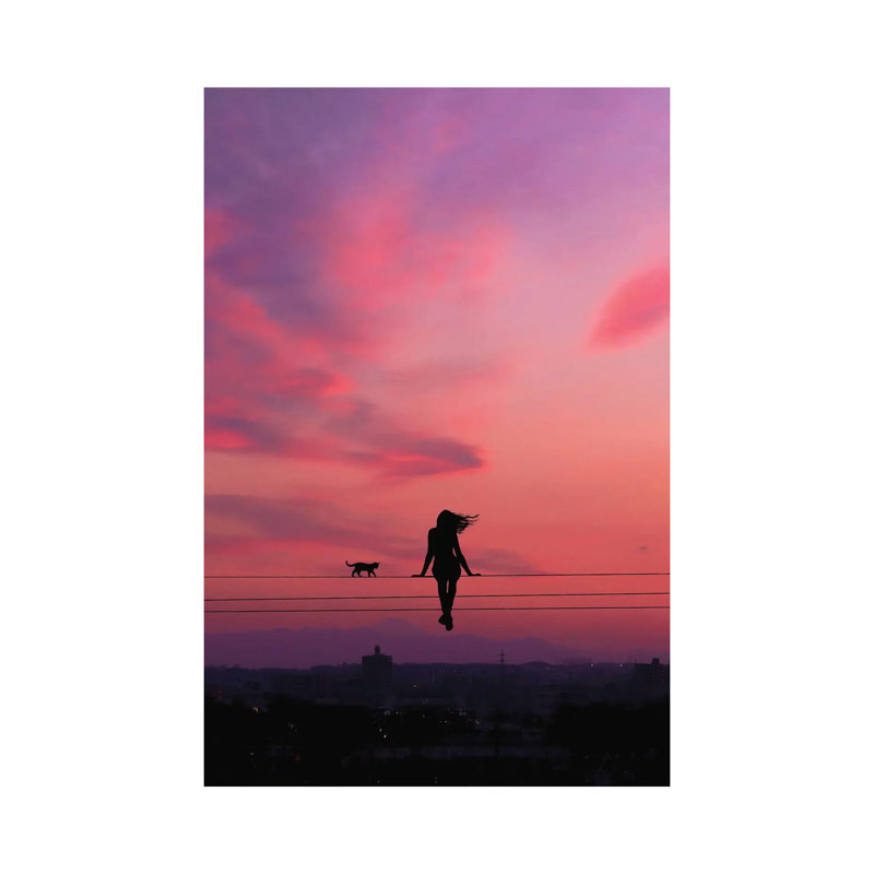Evening View by Abdullah Evindar - Wrapped Canvas Print, 101.6 cm H x 66.04 cm W x 3.175 cm D