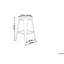 Iowa Park Counter Stool with Metal Frame-38053367