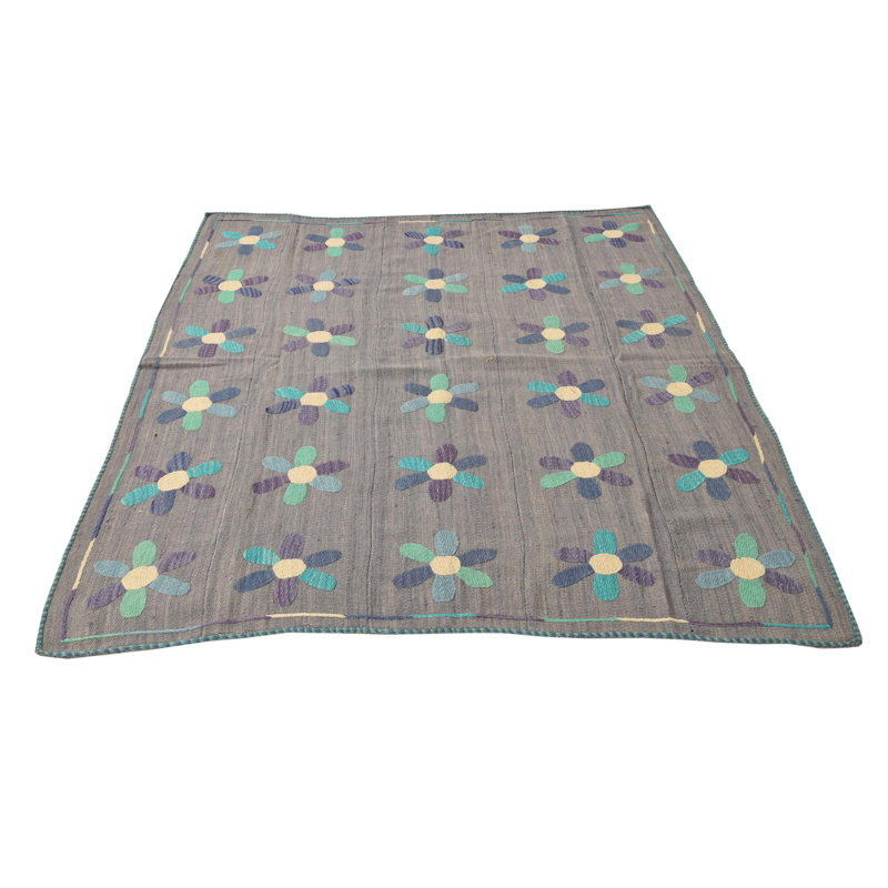 Tapis bleu clair Odell