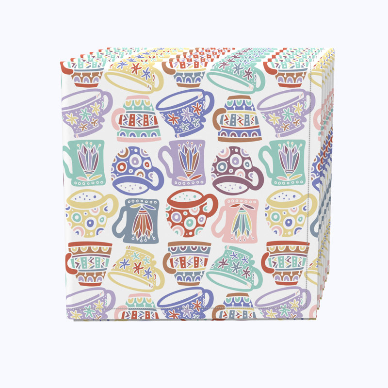 Cotton Twill No Pattern Square Napkin