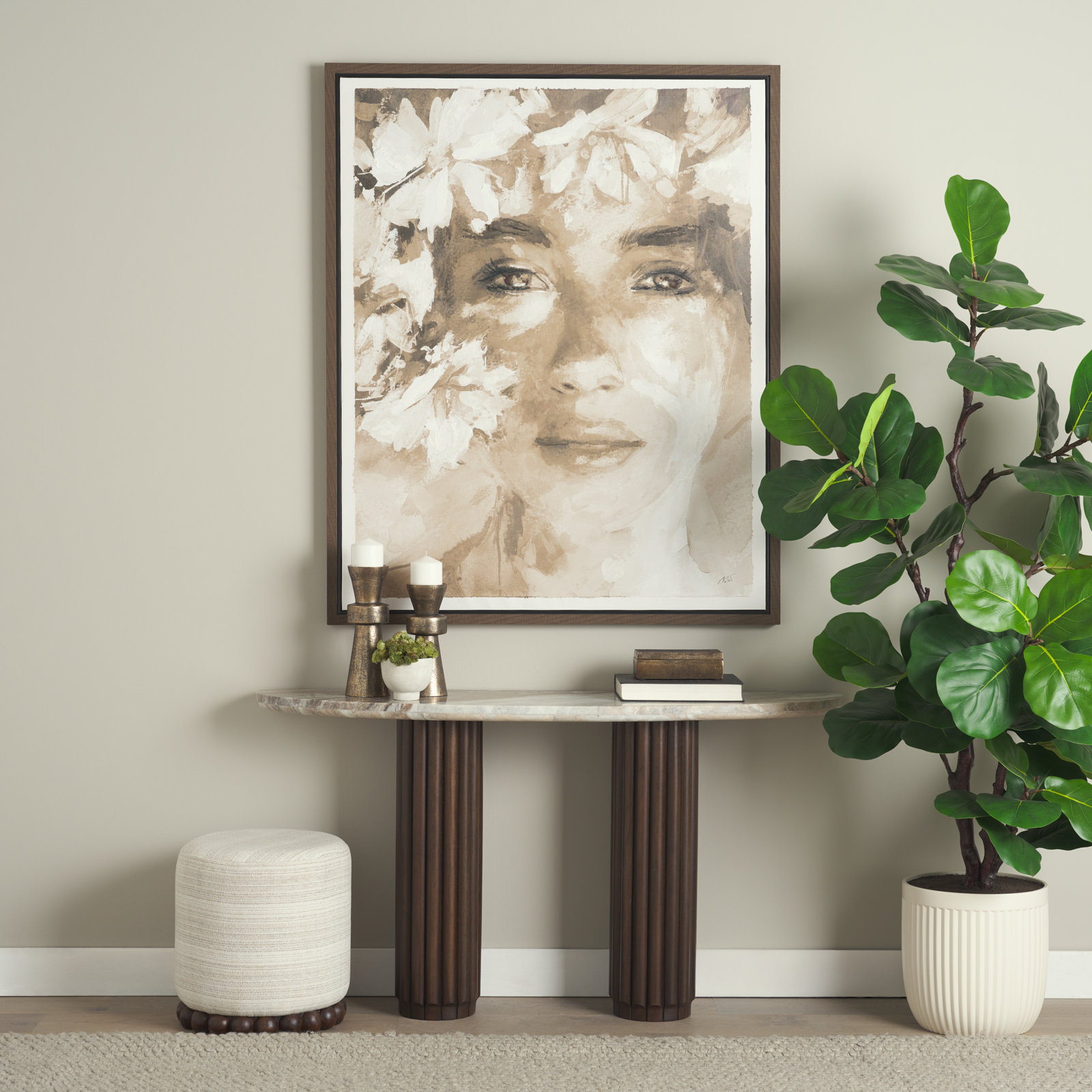 15" Mango Console Table