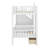 Adonya Kids Twin Over Twin Bunk Bed-182423035