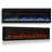  60 Inch Recessed & Wall Mounted WiFi-Enabled Electric Fireplace Inserts with Remote Control,Timer & Thermostat Fireplace Heater, Log Set & Crystal Options, 750W/1500W, Black-1608907696