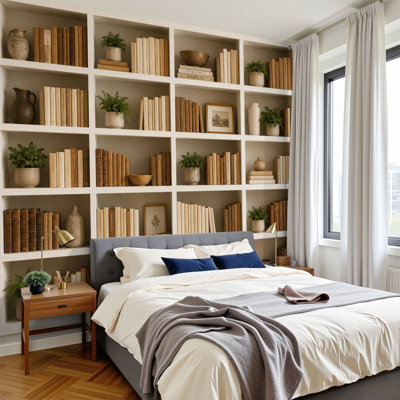 Papier peint adhésif auto-adhésif moderne pour la chambre à coucher Peel and Stick L 69 po x l 96 po