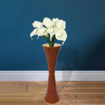 Padruig Handmade Solid Wood Floor Vase