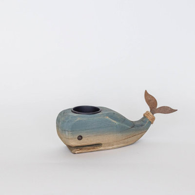 Whale Tealight Candle Holder