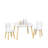 Rabbit Kids Table And 2 Chairs Set