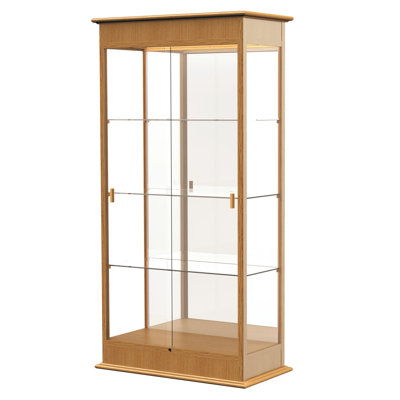 Vitrine en bois H 77 po x l 36 po Varsity Series