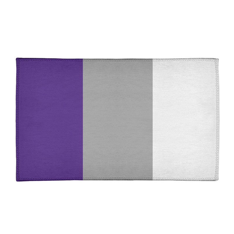 Tapis mauve/gris, Rectangle 2 pi x 3 pi