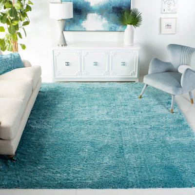 Tapis turquoise Schmitt