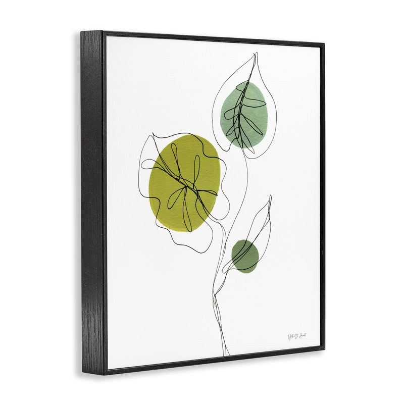 Délice de jardin feuillu Yvette St. Amant bg-004, H 14 po x l 11 po, Noir