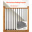 Paquet de 11 barreaux d'escalier, balustres d'escalier en acier au carbone durable de 44 po, balustrade carrée en métal de 0,5 po, balustrade creuse anti-corrosion avec trous pré-percés, noir mat