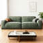 Canapé modulaire en polyester vert