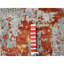 Tapis gris mosaïque en laine noué à la main 3 pi 1 po x 5 pi Gainsboro 6983CD56D60546BEABE6ED55F1E12671