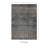 Aspers Machine Washable Teal and Ivory Area Rug-2027517430
