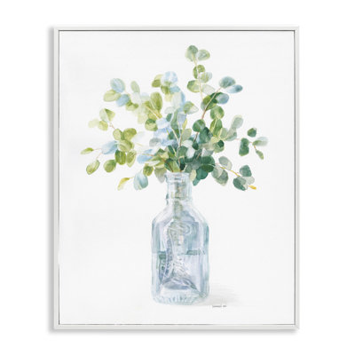 «Flower Jar Still Life Painting», impression sur toile
