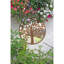 Edythe Wood Flat Wall Mirror