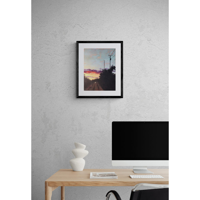 Martha's Vineyard At Sunset Print, 21.25" H x 17.25" W x 0.88" D