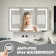 Gerding 39.3'' W 23.6'' H Frameless Medicine Cabinet With Mirror And Led