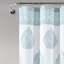 Rideau de douche simple à motif floral-605997017