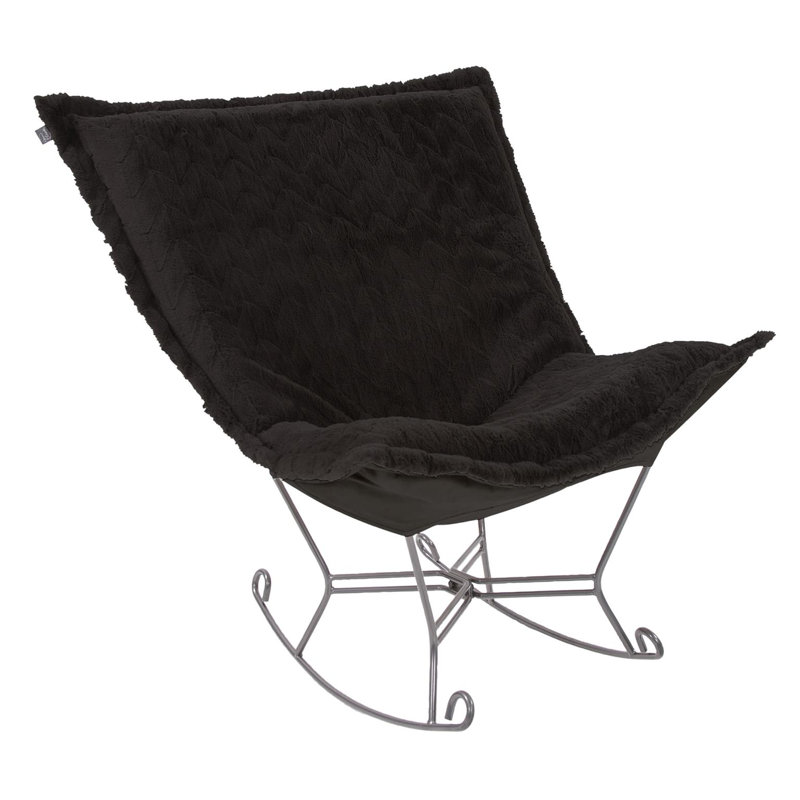 Volant Puff Rocker Angora Ébène, Ébène
