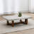 Keven Coffee Table, Faux Concrete Top
