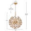 Lustre en cristal 8 lumières Kethe