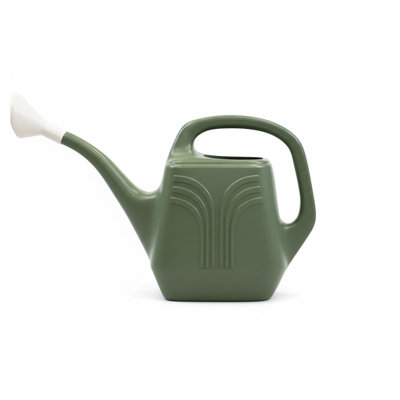 2gal. Living Green Watering Can – Durable Resin, Removable Spout, Dual Handles