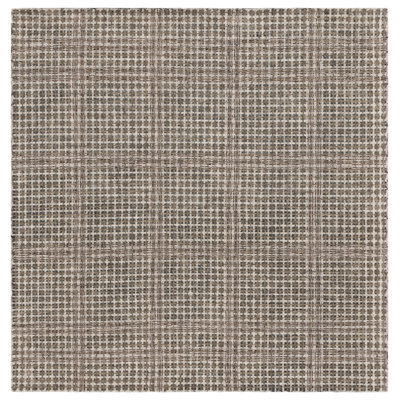 Tapis géométrique en laine et coton touffeté Tietjen