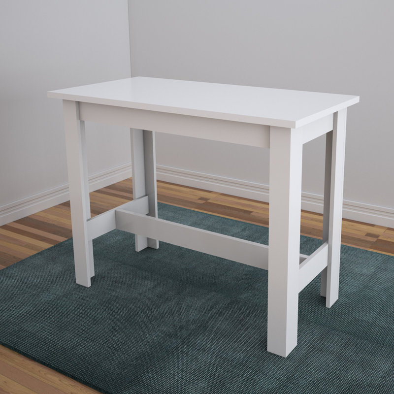 Hawkin Dining Table, Shiny White