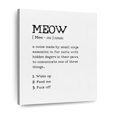 " Cat's Meow Definition " by Eleanor L.