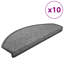 Gentri Non-Slip Backing Dark Grey Stair Tread-1619083689-1619083694
