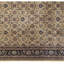 Manchuria Wool Southwestern Area Rug in Beige/Black