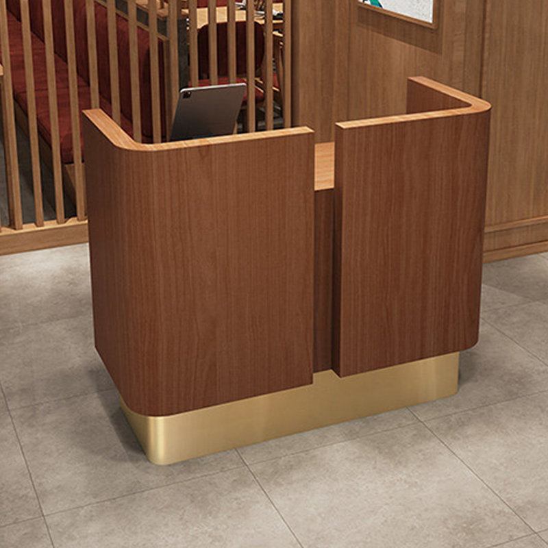Bureau de réception contemporain en bois manufacturé Contemporary, 39.37"H*47.24"L*19.69"W