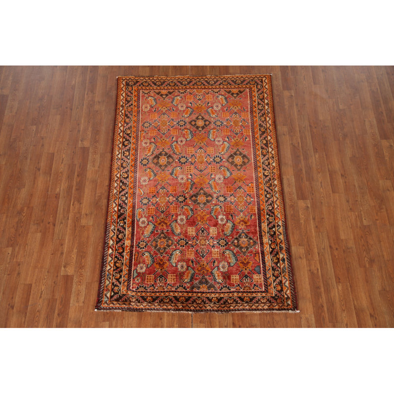 Tapis traditionnel en laine fait à la main 4 x 6