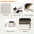 Upholstered Teddy Daybed With Storage Armrests, Trundle And Bluetooth Audio System-2069348024-2069348022