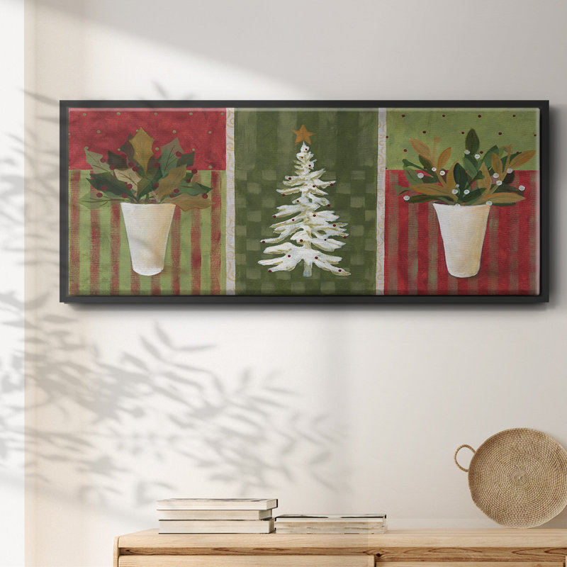 Verdure des fêtes - Toile encadrée, H 24 po x l 60 po